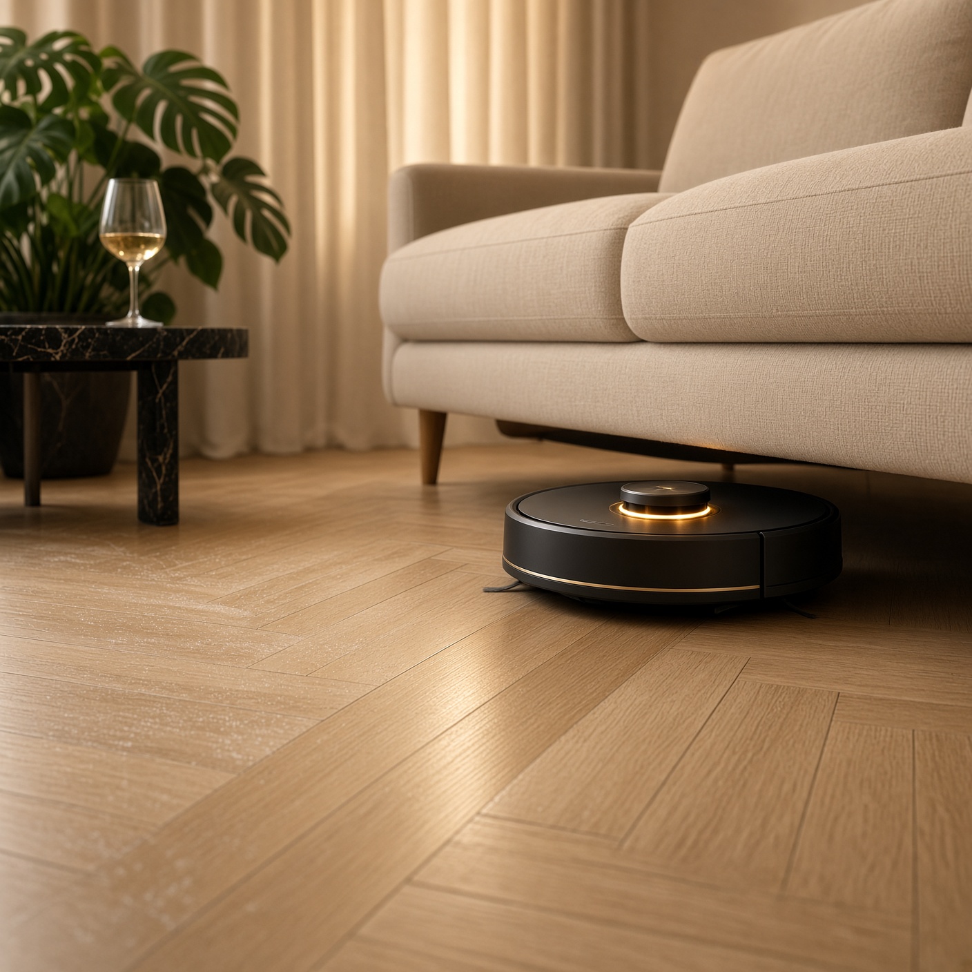 Lumina de lucru a robotului AURUM S7